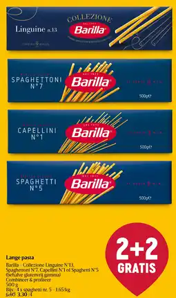 Delhaize Lange pasta aanbieding