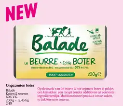 Delhaize Ongezouten boter aanbieding