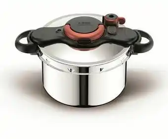 Seb Snelkookpan Clipso minut 7,5 l zilver