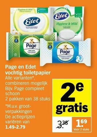 Albert Heijn Page compleet schoon aanbieding