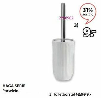 Jysk Haga toiletborstel aanbieding