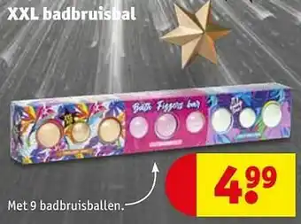 Kruidvat Xxl badbruisbal aanbieding