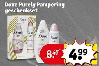 Kruidvat Dove purely pampering geschenkset aanbieding