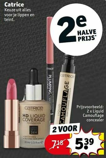 Kruidvat Liquid camouflage concealer aanbieding