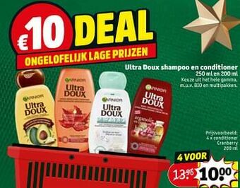 Kruidvat Conditioner cranberry aanbieding