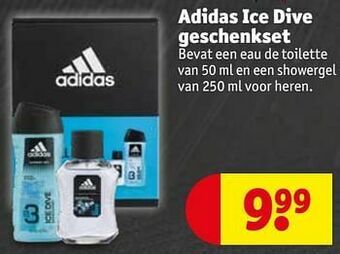 Kruidvat Adidas ice dive geschenkset aanbieding