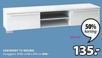 Aakirkeby tv-meubel