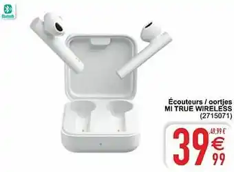 Cora Xiaomi écouteurs - oortjes mi true wireless aanbieding