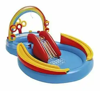 Dreamland Opblaasbaar speelcenter Rainbow Ring aanbieding