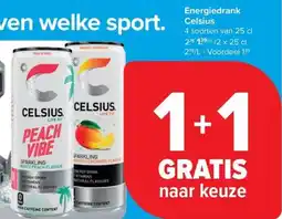 Carrefour Market Energiedrank Celsius aanbieding