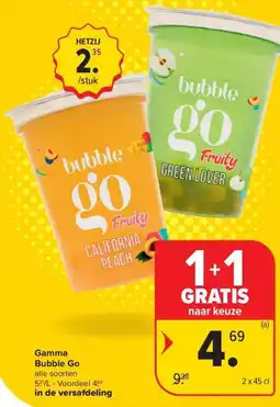 Carrefour Market Gamma Bubble Go aanbieding