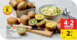 Carrefour Market Kiwi's Green of kiwi's Sungold Zespri aanbieding