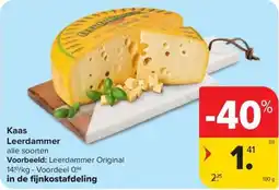 Carrefour Market Kaas Leerdammer aanbieding