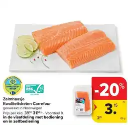 Carrefour Market Zalmhaasje Kwaliteitsketen Carrefour aanbieding