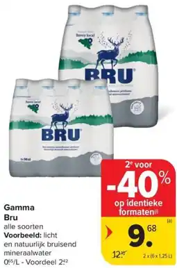 Carrefour Market Gamma Bru aanbieding