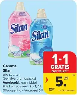 Carrefour Market Gamma Silan aanbieding
