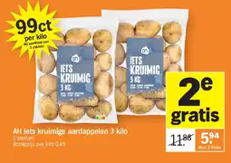 Albert Heijn AH Iets kruimige aardappelen 3 kilo aanbieding
