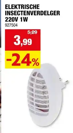 Hubo elektrische insectenverdelger 220V 1W aanbieding