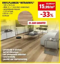 Intra Click vinyl 2,23m² Paris