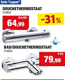 Hubo Aquatrends Lugano douchethermostaat aanbieding