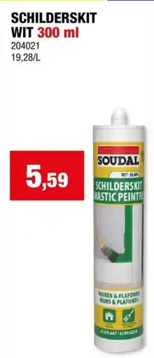 Hubo Soudal schilderskit 290ml wit aanbieding