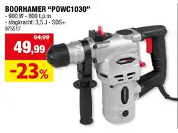 Hubo Powerplus EG POWC1030 boorhamer 900W aanbieding