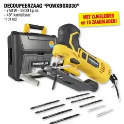 Hubo DECOUPEERZAAG POWXBOX030 aanbieding