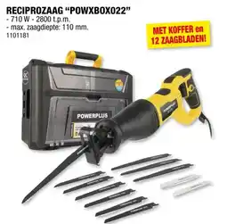 Hubo RECIPROZAAG POWXBOX022 aanbieding