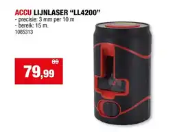 Hubo Futech Easy LL4200 lijnlaser aanbieding