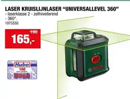 Hubo Bosch UniversalLevel 360 kruislijnlaser 360° aanbieding