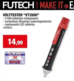Hubo Futech Easy VT3500 volttester aanbieding