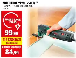 Hubo Bosch PMF 220 CE multitool 220W aanbieding