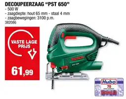 Hubo Bosch PST 650 decoupeerzaag 500W aanbieding