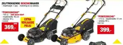 Hubo Powerplus POWXG60246 benzine grasmaaier zelftrekkend 173cc 51cm aanbieding