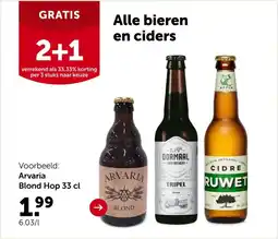 AVEVE Arvaria Blond Hop 33 cl aanbieding