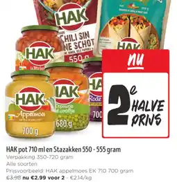 Jumbo HAK en Stazakken aanbieding