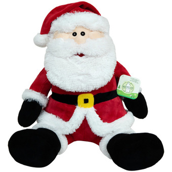 Action Kerstman knuffel aanbieding
