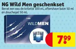Kruidvat NG Wild Men geschenkset aanbieding