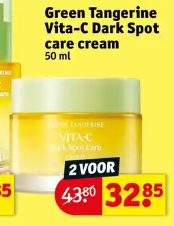 Kruidvat Green Tangerine Vita-C Dark Spot care cream aanbieding