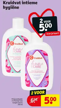 Kruidvat Kruidvat intieme hygiëne aanbieding