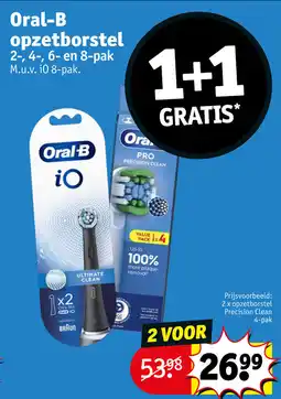 Kruidvat Oral-B opzetborstel aanbieding
