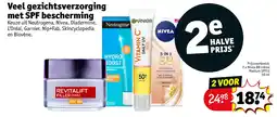 Kruidvat Veel gezichtsverzorging met SPF bescherming aanbieding