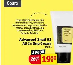 Kruidvat Advanced Snail 92 All In One Cream aanbieding