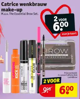 Kruidvat Catrice wenkbrauw make-up aanbieding