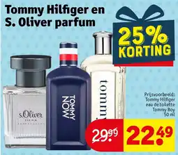 Kruidvat Tommy Hilfiger en S. Oliver parfum aanbieding