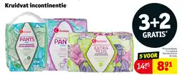 Kruidvat 5 x verband Discreet Extra+ 10 stuks aanbieding