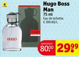 Kruidvat Hugo Boss Man aanbieding