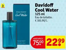 Kruidvat Davidoff Cool Water aanbieding