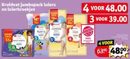 Kruidvat Kruidvat jumbopack luiers en luierbroekjes aanbieding
