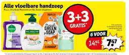 Kruidvat Alle vloeibare handzeep aanbieding